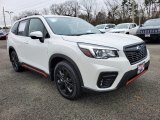 2020 Crystal White Pearl Subaru Forester 2.5i Sport #137115738
