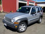 2006 Bright Silver Metallic Jeep Liberty Sport #13682225