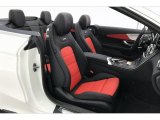 2020 Mercedes-Benz C AMG 63 S Cabriolet Red Pepper/Black Interior