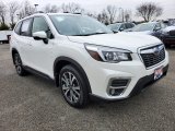 2020 Crystal White Pearl Subaru Forester 2.5i Limited #137115741