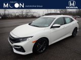 2020 Platinum White Pearl Honda Civic EX Hatchback #137125499