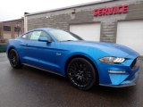 Velocity Blue Ford Mustang in 2020