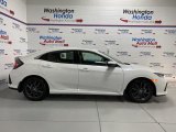 2020 Platinum White Pearl Honda Civic EX-L Hatchback #137160857