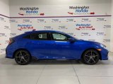 2020 Aegean Blue Metallic Honda Civic Sport Hatchback #137206915