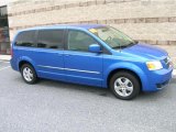 2008 Marathon Blue Pearl Dodge Grand Caravan SXT #13683375