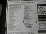 2020 Jeep Wrangler Unlimited Rubicon 4x4 Window Sticker