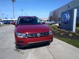 2020 Cardinal Red Metallic Volkswagen Tiguan SE 4MOTION #137245504