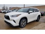 2020 Blizzard White Pearl Toyota Highlander XLE AWD #137262075