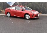 2020 Supersonic Red Toyota Prius LE #137296047