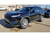 2020 Midnight Black Metallic Toyota RAV4 LE #137332069