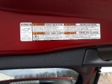 2020 Toyota RAV4 TRD Off-Road AWD Info Tag