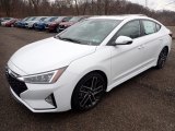 2020 Hyundai Elantra Sport Front 3/4 View