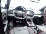 2020 Hyundai Elantra Sport Black Interior
