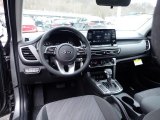 2021 Kia Seltos LX AWD Black Interior