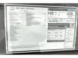 2020 Mercedes-Benz C AMG 43 4Matic Sedan Window Sticker