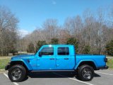 2020 Hydro Blue Pearl Jeep Gladiator Rubicon 4x4 #137396582