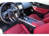 2020 Jaguar XE R-Dynamic S AWD Mars Red/Flame Red Interior