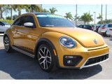 2017 Volkswagen Beetle 1.8T Dune Coupe Front 3/4 View