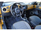 2017 Volkswagen Beetle 1.8T Dune Coupe Dune Gray/Black Interior