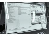 2020 Mercedes-Benz SL 450 Roadster Window Sticker