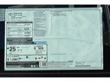 2020 Toyota Avalon TRD Window Sticker