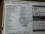 2020 Jeep Wrangler Unlimited Rubicon 4x4 Window Sticker