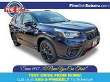 2020 Dark Blue Pearl Subaru Forester 2.5i Sport #137421709