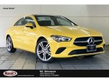 2020 Sun Yellow Mercedes-Benz CLA 250 Coupe #137455255