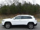 2020 Bright White Jeep Cherokee Latitude Plus 4x4 #137455176