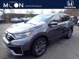 2020 Modern Steel Metallic Honda CR-V EX AWD #137455304
