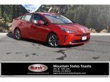 2020 Supersonic Red Toyota Prius XLE #137470617