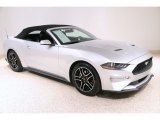 2019 Ford Mustang EcoBoost Premium Convertible Front 3/4 View