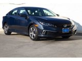 2020 Cosmic Blue Metallic Honda Civic LX Sedan #137489083