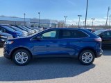 2020 Atlas Blue Metallic Ford Edge SEL AWD #137516435