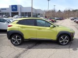 2020 Lime Twist Hyundai Kona Ultimate AWD #137516305