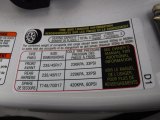 2019 Subaru WRX  Info Tag