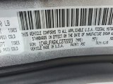2020 Grand Cherokee Color Code for Billet Silver Metallic - Color Code: PSC