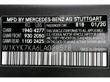 2020 AMG GT Color Code for designo Selenite Grey Magno (Matte) - Color Code: 818