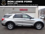 2020 Iconic Silver Metallic Ford Explorer XLT 4WD #137559894