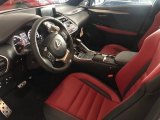 2020 Lexus NX 300 F Sport AWD Circuit Red Interior