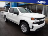 2020 Summit White Chevrolet Silverado 1500 Custom Crew Cab 4x4 #137619317