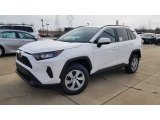 2020 Toyota RAV4 LE AWD Front 3/4 View