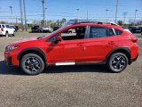Pure Red Subaru Crosstrek in 2020