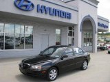 2006 Ebony Black Hyundai Elantra GLS Sedan #13746006