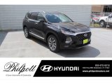 2020 Twilight Black Hyundai Santa Fe SEL #137648884
