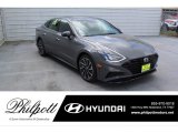 2020 Hampton Gray Hyundai Sonata SEL Plus #137648879