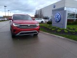 2020 Aurora Red Chroma Metallic Volkswagen Atlas Cross Sport SE Technology 4Motion #137670737