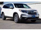 2020 Platinum White Pearl Honda Pilot EX #137701549