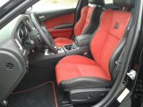 2020 Dodge Charger Scat Pack Black/Ruby Red Interior