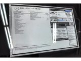 2020 Mercedes-Benz CLA AMG 35 Coupe Window Sticker